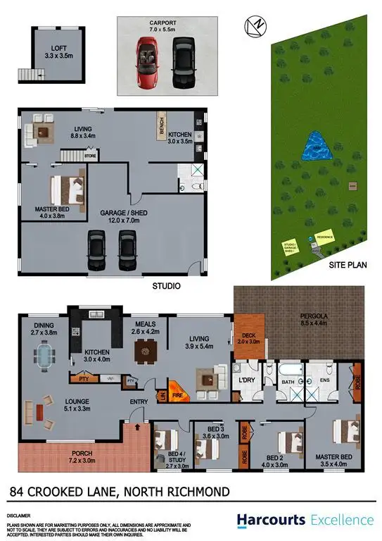 Floorplan of Homely house listing, 84 Crooked Lane, North Richmond NSW 2754