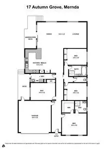 Floorplan of Homely house listing, 17 Autumn Grove, Mernda VIC 3754