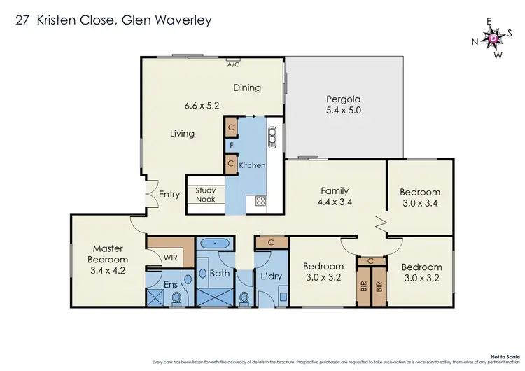 Floorplan of Homely house listing, 27 Kristen Close, Glen Waverley VIC 3150