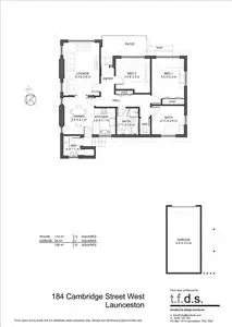 Floorplan of Homely house listing, 184 Cambridge, West Launceston TAS 7250