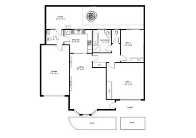 Floorplan of Homely unit listing, 2/9 Chisholm Avenue, Burnside SA 5066