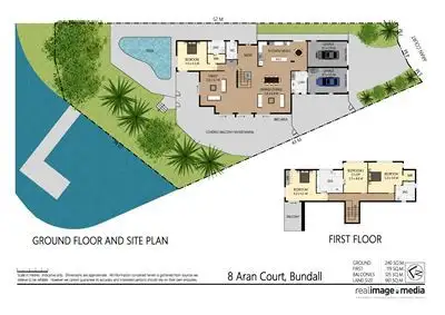 Floorplan of Homely house listing, 8 Aran Court, Sorrento QLD 4217