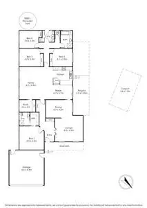 Floorplan of Homely house listing, 54 Townview Avenue, Wantirna South VIC 3152