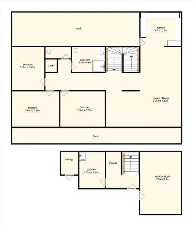 Floorplan of Homely house listing, 9 Hornby Street, Everton Park QLD 4053