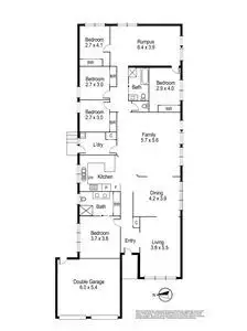 Floorplan of Homely house listing, 3 Charlton Court, Wantirna South VIC 3152