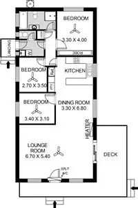 Floorplan of Homely house listing, 7 Rankine Street, Clayton SA 5256