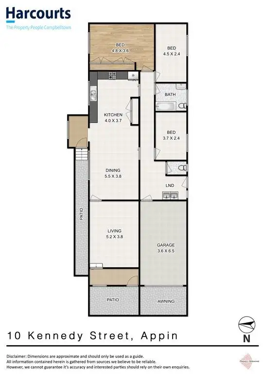 Floorplan of Homely house listing, 10 Kennedy Street, Appin NSW 2560