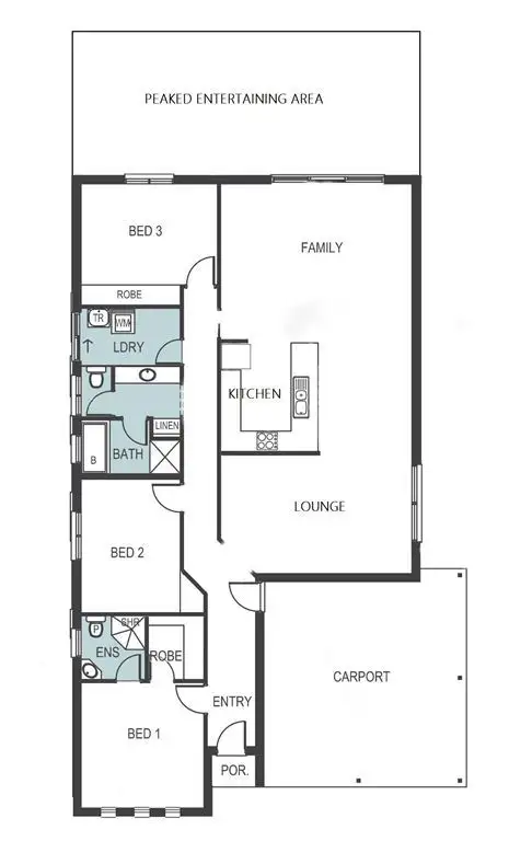 Floorplan of Homely house listing, 4 Antonio Ave, Munno Para West SA 5115