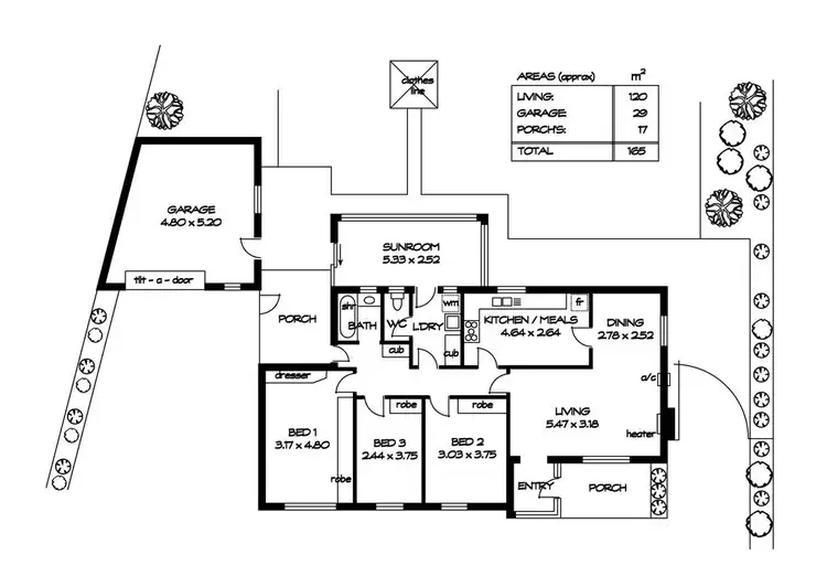 Floorplan of Homely house listing, 24 Kincaid Road, Henley Beach South SA 5022