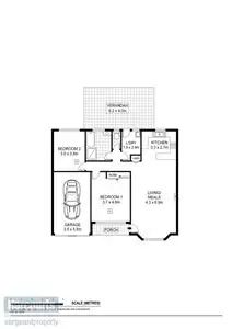 Floorplan of Homely unit listing, 5/57 Kings Road, Salisbury Downs SA 5108