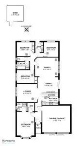 Floorplan of Homely house listing, 2 Warwick Court, Paralowie SA 5108