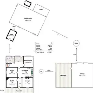 Floorplan of Homely house listing, 6 Rushlea Road, Eden Valley SA 5235