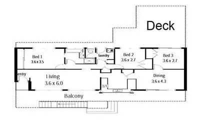 Floorplan of Homely house listing, 9 Ternes Road, Upwey VIC 3158