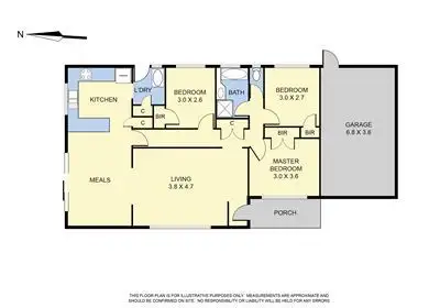 Floorplan of Homely unit listing, 2/195 Boronia Road (Faces Tormore Road), Boronia VIC 3155