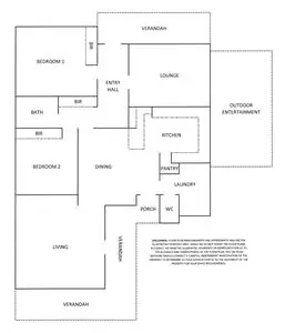 Floorplan of Homely house listing, 42 Graham Avenue, Wangaratta VIC 3677