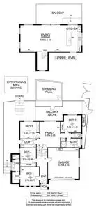 Floorplan of Homely house listing, 59 The Cove Road, Marino SA 5049