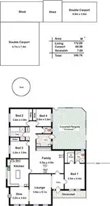 Floorplan of Homely house listing, 9 Barry Street, Hamley Bridge SA