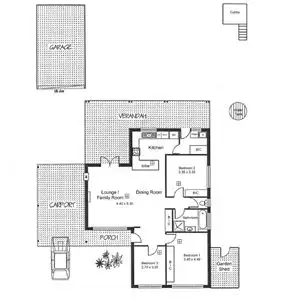 Floorplan of Homely house listing, 22 Wahroonga Avenue, Valley View SA