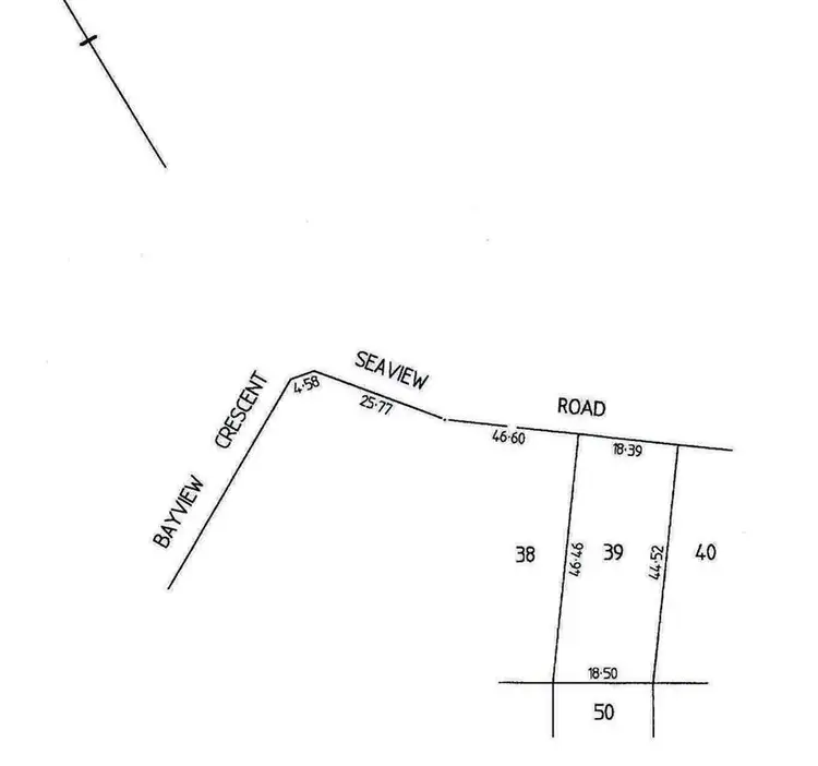 Floorplan of Homely land listing, 13 Seaview road, Corny Point SA 5575