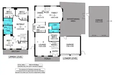 Floorplan of Homely house listing, 38 Elizabeth Crescent, Hallett Cove SA