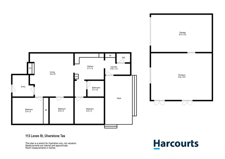 Floorplan of Homely house listing, 113 Leven Street, Ulverstone TAS 7315