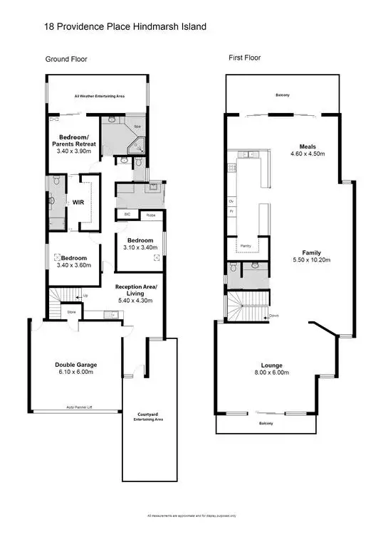 Floorplan of Homely house listing, 18 Providence Place, Hindmarsh Island SA 5214