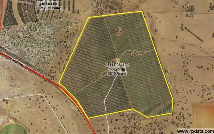 Floorplan of Homely rural property listing, 3612 Brand Hwy, Gingin WA 6503