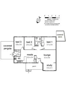 Floorplan of Homely house listing, 1/26 James Road, Ferntree Gully VIC
