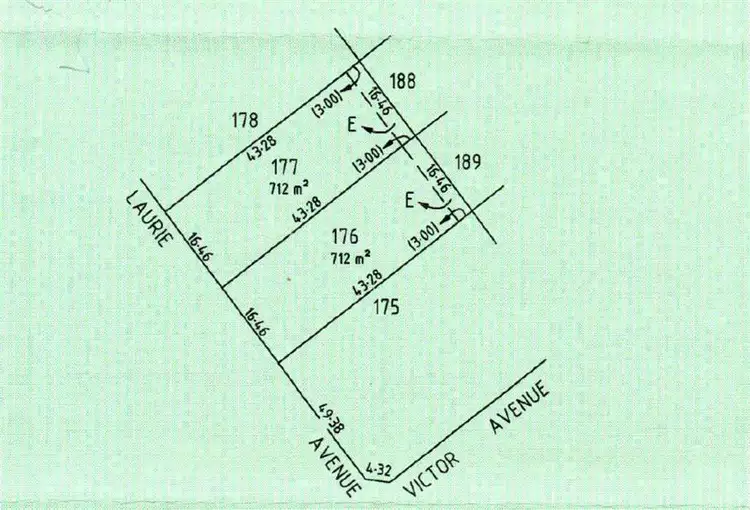 Floorplan of Homely land listing, 18 & 20 Laurie Avenue, Encounter Bay SA 5211