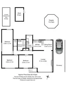 Floorplan of Homely house listing, 11 Currajong Street, Mornington TAS