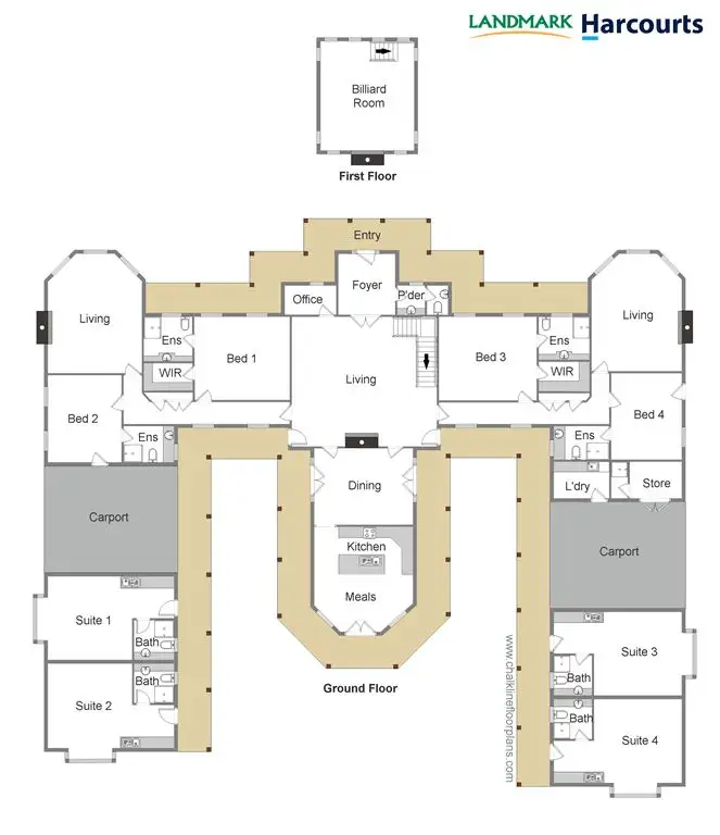 Floorplan of Homely rural property listing, 694 Howes Creek Rd, Mansfield VIC 3722