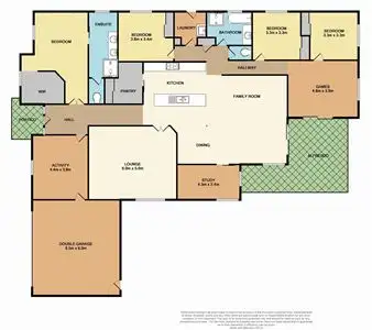 Floorplan of Homely rural property listing, 108 Webb Road, Smythes Creek VIC 3351