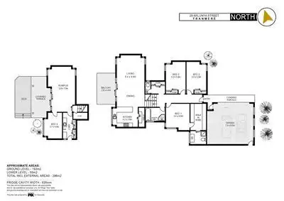 Floorplan of Homely house listing, 29 Arlunya Street, Tranmere TAS 7018