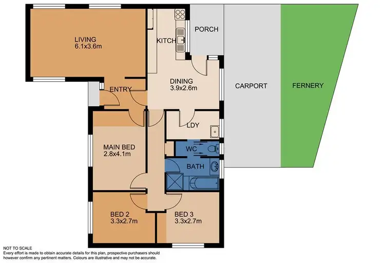 Floorplan of Homely house listing, 6 Ivy Court, Frankston North VIC 3200