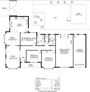 Floorplan of Homely house listing, 2 Camillo Way, Fulham Gardens SA 5024