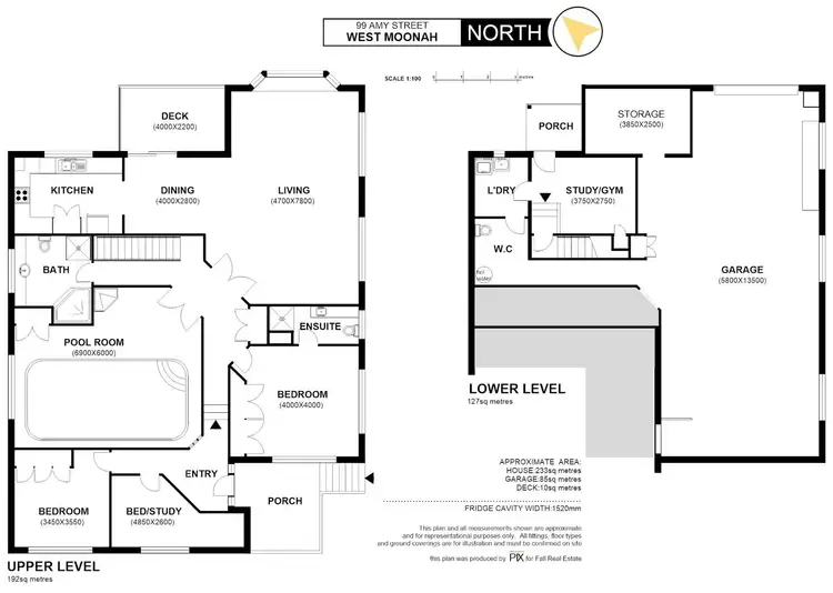 Floorplan of Homely house listing, 99 Amy Street, West Moonah TAS 7009