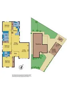 Floorplan of Homely house listing, 7 Kindra Court, Vermont South VIC 3133