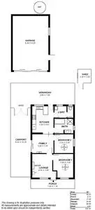 Floorplan of Homely house listing, 4 Ernest Street, Taperoo SA 5017
