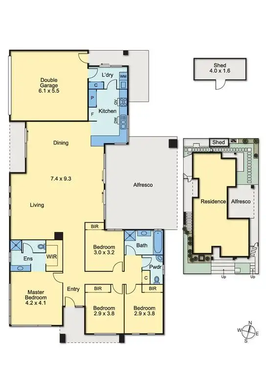 Floorplan of Homely house listing, 36 Bail Street, Epping VIC 3076