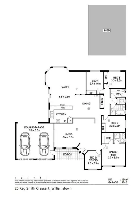 Floorplan of Homely house listing, 20 Reg Smith Crescent, Williamstown SA 5351