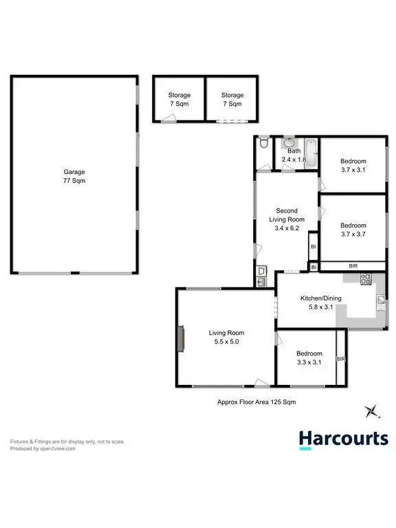 Floorplan of Homely house listing, 985 Ellendale Road, Ellendale TAS 7140