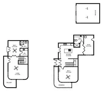 Floorplan of Homely apartment listing, 2/18 Esplanade, Somerton Park SA 5044