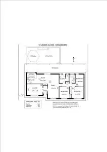 Floorplan of Homely house listing, 12 Jedna Close, Craigmore SA 5114