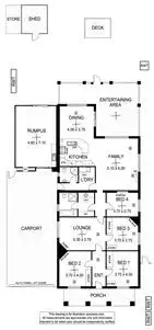 Floorplan of Homely house listing, 3 Laurel Street, Pennington SA 5013