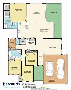 Floorplan of Homely house listing, 15 Jabiru Way, Port Macquarie NSW 2444