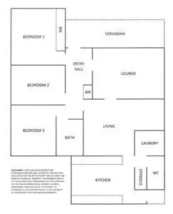 Floorplan of Homely house listing, 28 Burns Street, Wangaratta VIC 3677