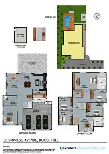 Floorplan of Homely house listing, 30 Empress Avenue, Rouse Hill NSW 2155