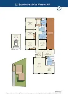 Floorplan of Homely house listing, 223 Brandon Park Drive, Wheelers Hill VIC 3150