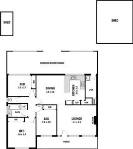 Floorplan of Homely house listing, 9 Glen Court, Goolwa Beach SA 5214