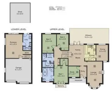 Floorplan of Homely house listing, 10 Silverwood Drive, Mount Barker SA 5251